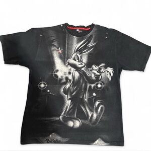 Vintage Lot 29 Big Bunny Airbrush Style Graffiti Tshirt XL/XXL